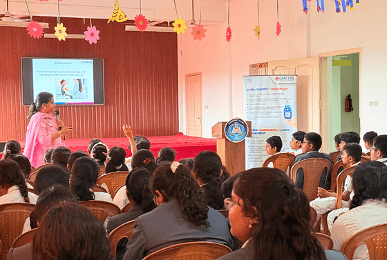 Promoting Healthy Habits: Infection Prevention Awareness Session at Ebenezer School 